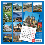 Крым. Перекидной календарь на скрепке